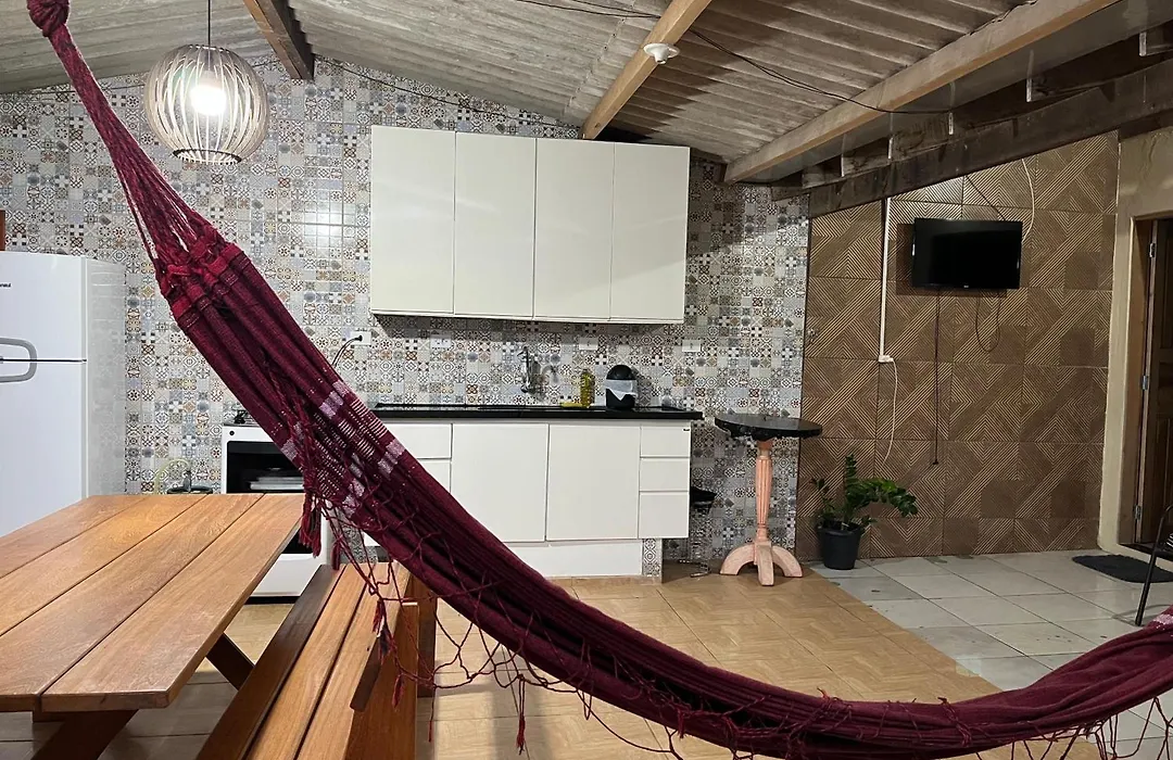 5min da Praia Grande, piscina, Wi-fi, churrasqueira, cozinha externa-1